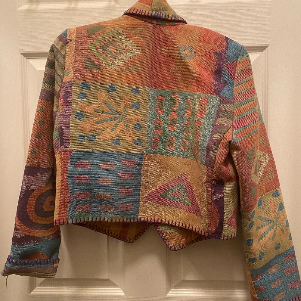 Rhonda Stark unique vintage cropped jacket